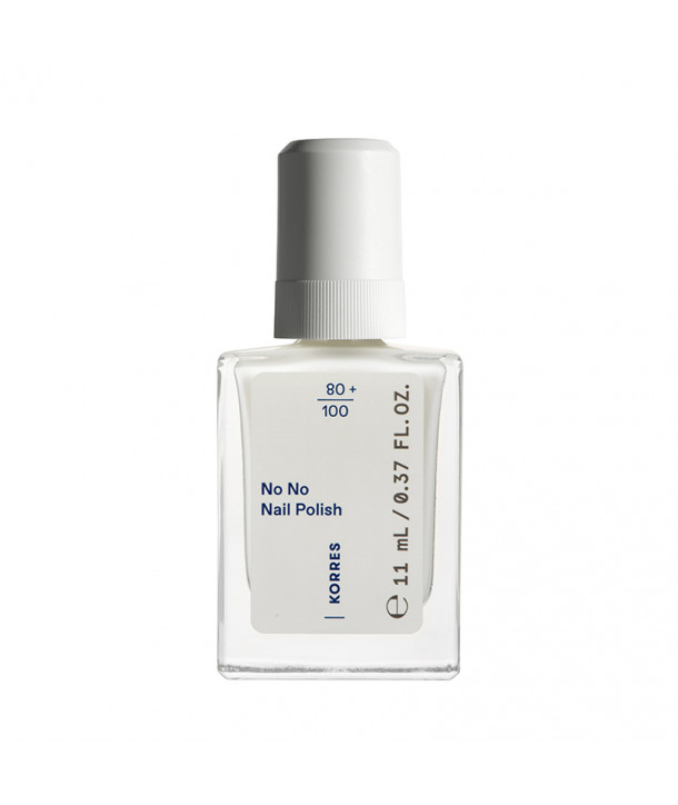 Korres No No Nail Polish 02 Milky White 11ml