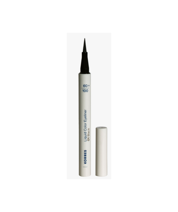 Korres Liquid Color Eyeliner 01 Black 1ml