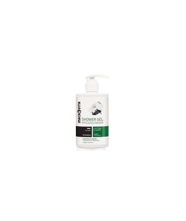 MACROVITA FOR MEN COTTON & HOPS SHOWERGEL 500ml