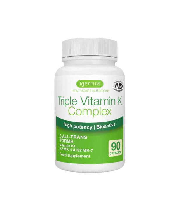 IGENNUS TRIPLE VITAMIN K COMPLEX 2700mcg 90 CAPS