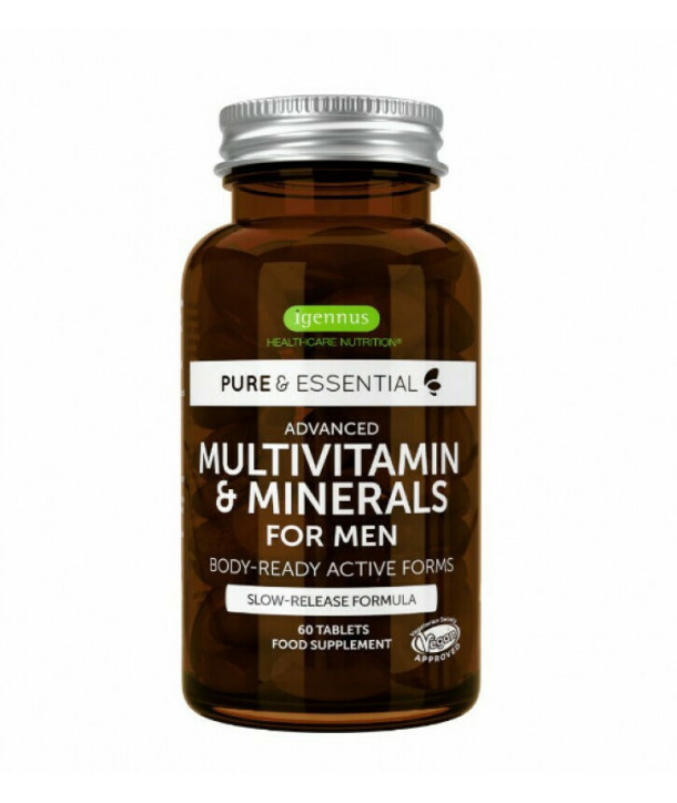 IGENNUS ADVANCED MULTIVITAMIN & MINERALS 60 TABS