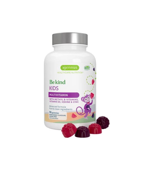 IGENNUS BE KIND KIDS MULTIVITAMIN 90 GUMMIES