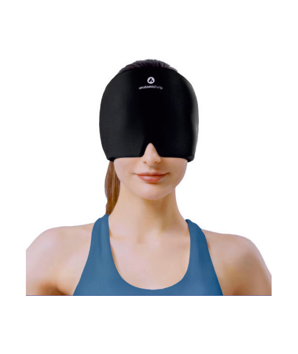 ANATOMIC HELP Cool Gel Επίθεμα Κεφαλής Μαύρο One Size 1983