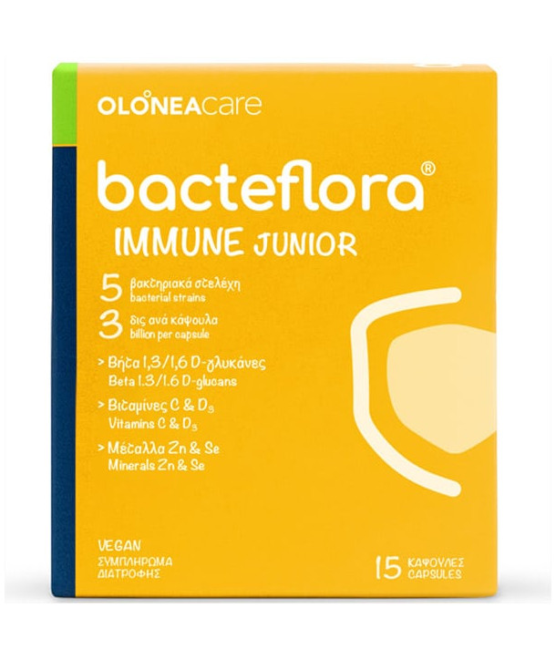 BACTEFLORA JUNIOR IMMUNE 15 MICROCAPS