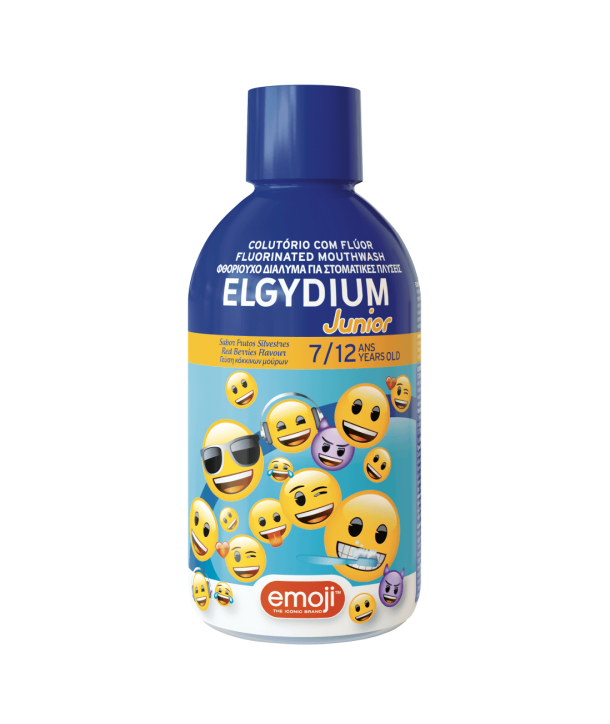 ELGYDIUM JUNIOR 7/12 YEARS OLD ΣΤΟΜ ΔΙΑΛΥΜΑ ΓΕΥΣΗ ΚΟΚΚΙΝΩΝ ΜΟΥΡΩΝ 500ml