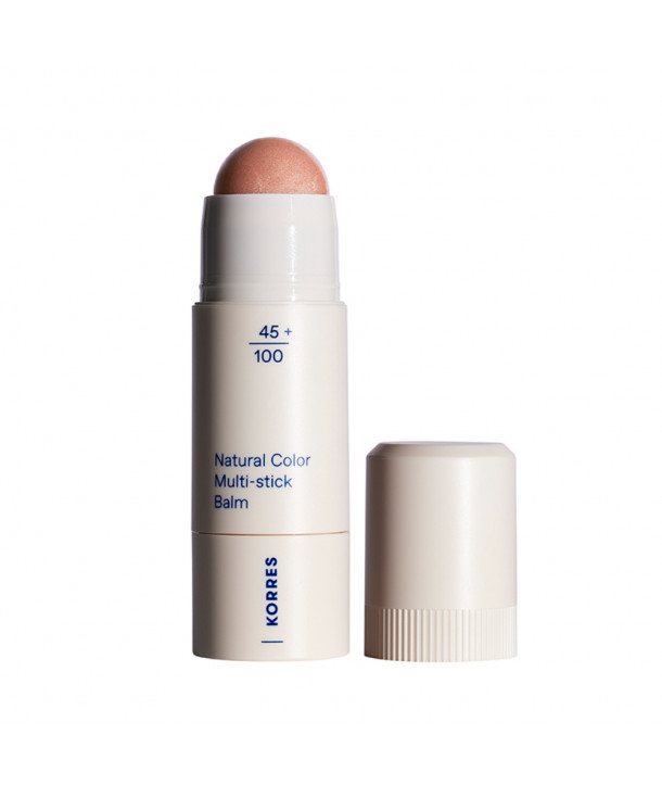 KORRES NATURAL COLOR MULTI STICK BALM 02 GLASS PEACH 4.5gr