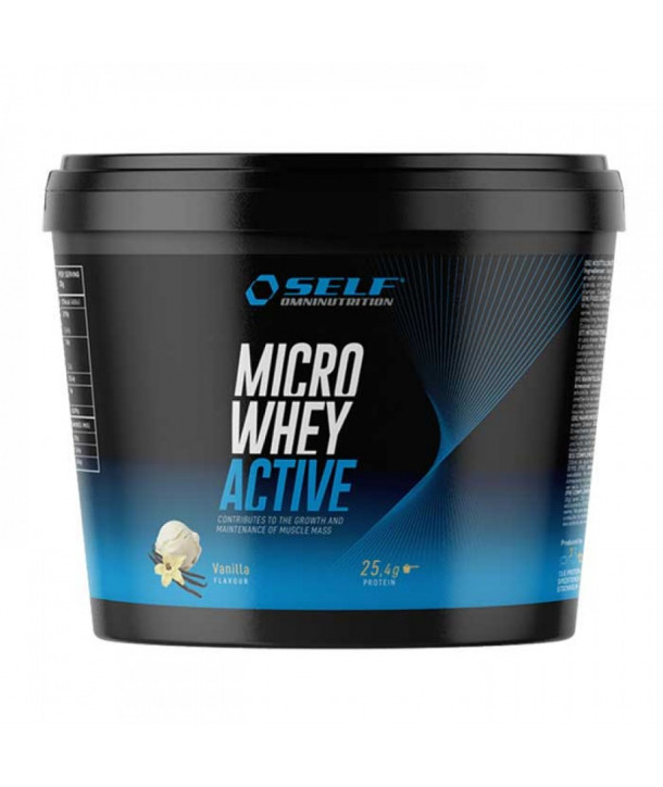 SELF OMNINUTRITION MICRO WHEY ACTIVE 84% PROTEIN VANILLA 1kg