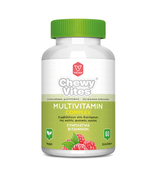 VICAN CHEWY VITES MULTIVITAMIN COMPLEX 60 GUMMIES