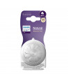 PHILIPS AVENT NATURAL RESPONSE SILICONE TEAT 6m+ 2 PCS