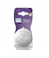PHILIPS AVENT NATURAL RESPONSE SILICONE TEAT 1m+ (FLOW 3) 2 PCS