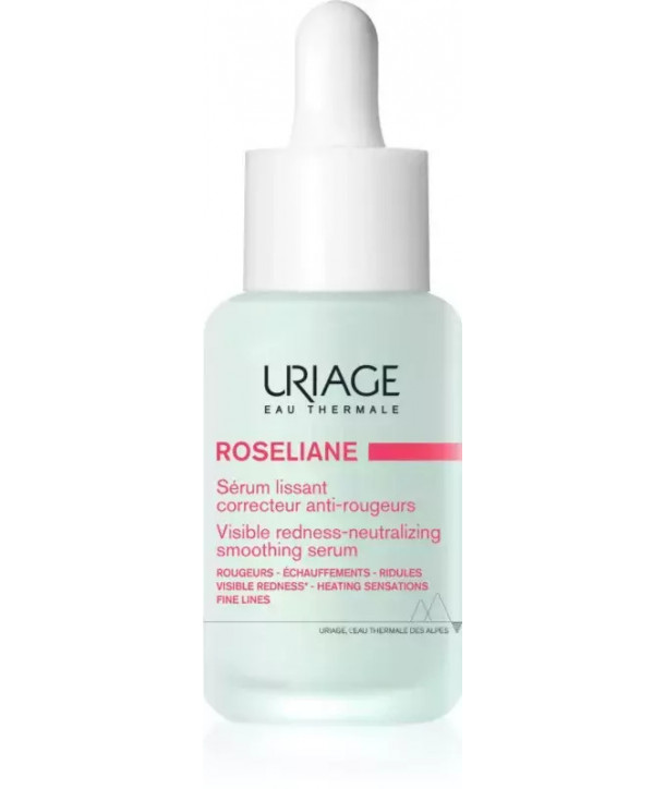 URIAGE ROSELIANE VISIBLE REDNESS-NEUTRALIZING SMOOTHING SERUM 30ml