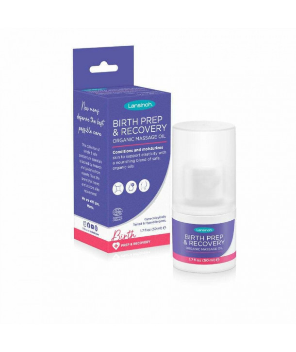 LANSINOH ORGANIC PRE-BIRTH PREPARATION OIL 50ML