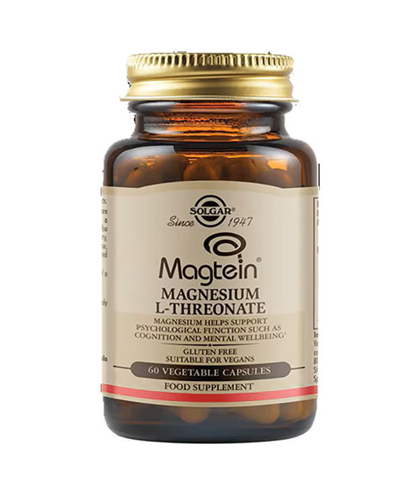 SOLGAR MAGTEIN MAGNESIUM L THREONATE 60 CAPS