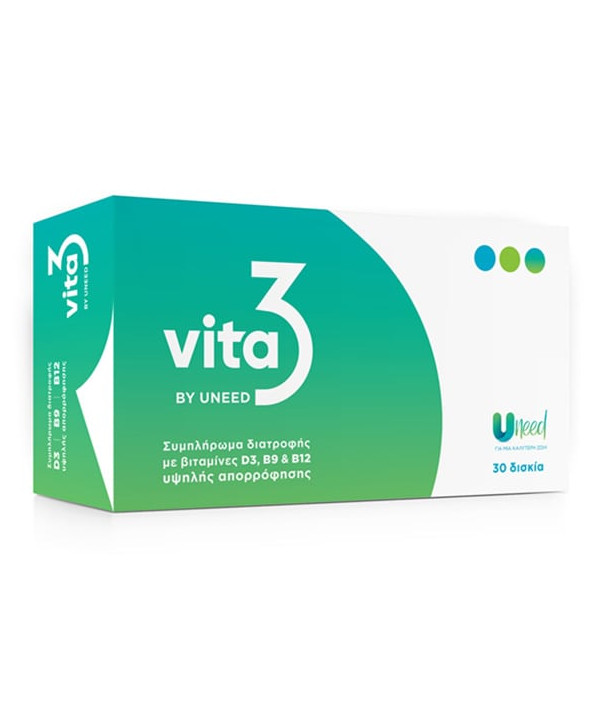 UNEED VITA 3 30CAPS