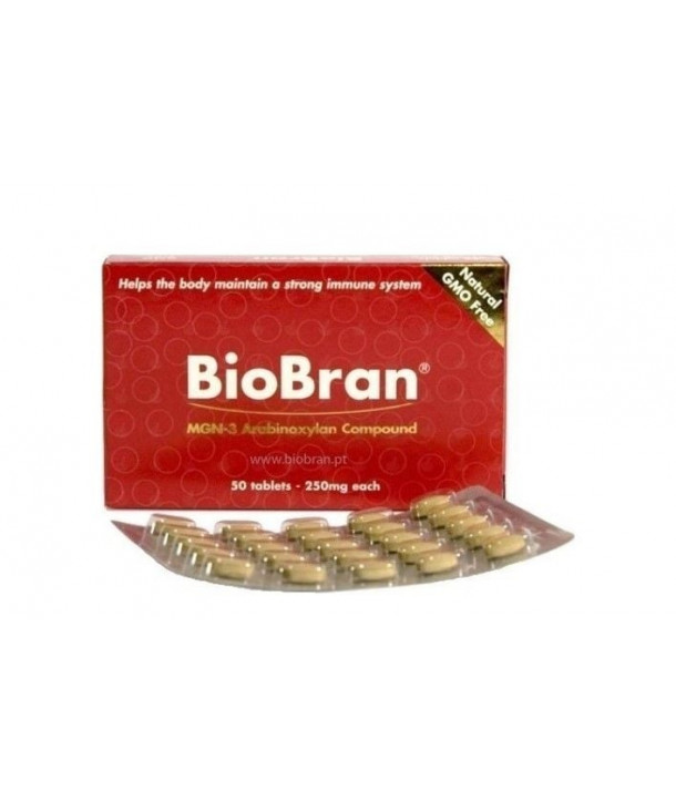 BIOBRAN 250mg 50 TABS