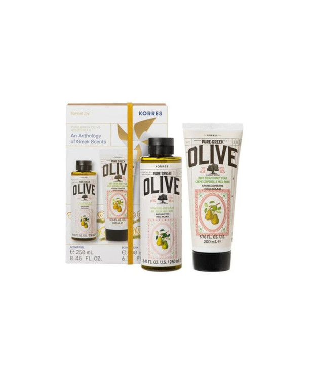 Korres Promo Pure Greek Olive Honey Pear Αφρόλουτρο 250ml & Pure Greek Olive Honey Pear Κρέμα Σώματος 200ml