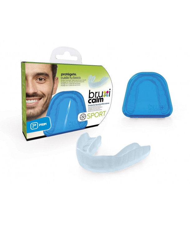 PRIM BRUXICALM SPORT MOUTHGUARD ΠΡΟΣΤΑΤΕΥΤΙΚΟ ΜΑΣΕΛΑΚΙ ΚΑΤΑ ΤΗΝ ΑΘΛΗΣΗ 1 ΤΜΧ