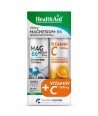 Health Aid Promo Pack Magnesium + B6, 20tabs & Vitamin C 1000mg, 20tabs