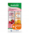 Health Aid Promo Pack Cranberry 500mg + Vitamin C, 20tabs & Vitamin C 1000mg, 20tabs