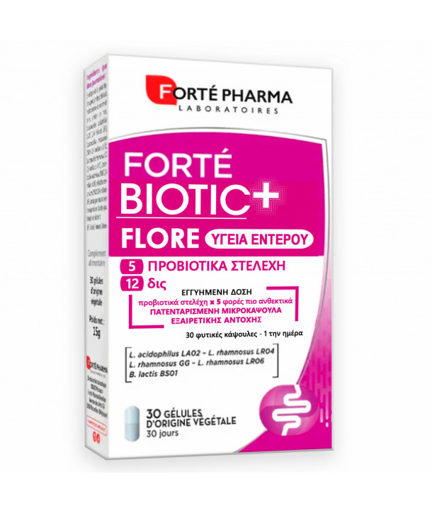FORTE PHARMA FORTE BIOTIC+ FLORE 30 CAPS