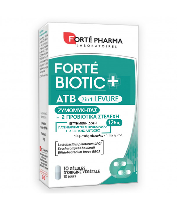 FORTE PHARMA FORTEBIOTIC ATB 10 CAPS