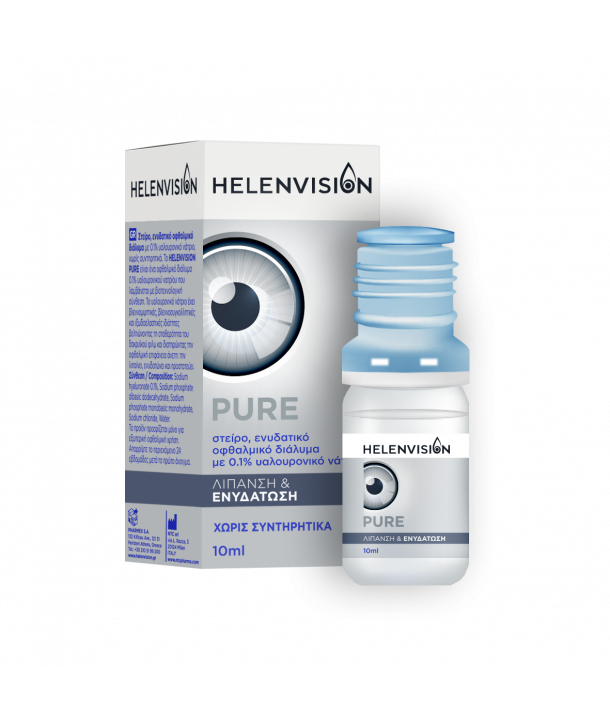 HELENVISION PURE 0,1% EYE DROPS 10ml