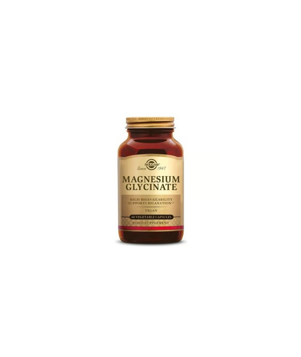 SOLGAR MAGNESIUM GLYCINATE 60 VEG CAPS