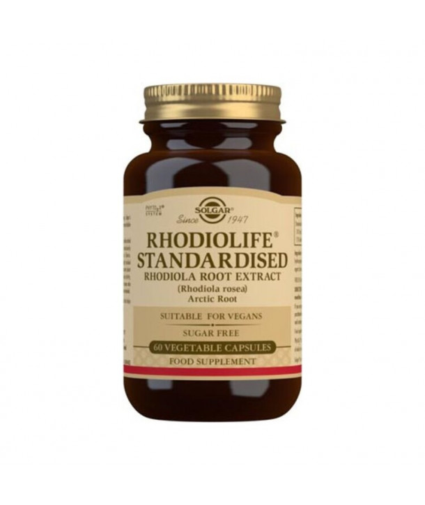SOLGAR RHODIOLIFE STANDARDISED 60 VEG CAPS