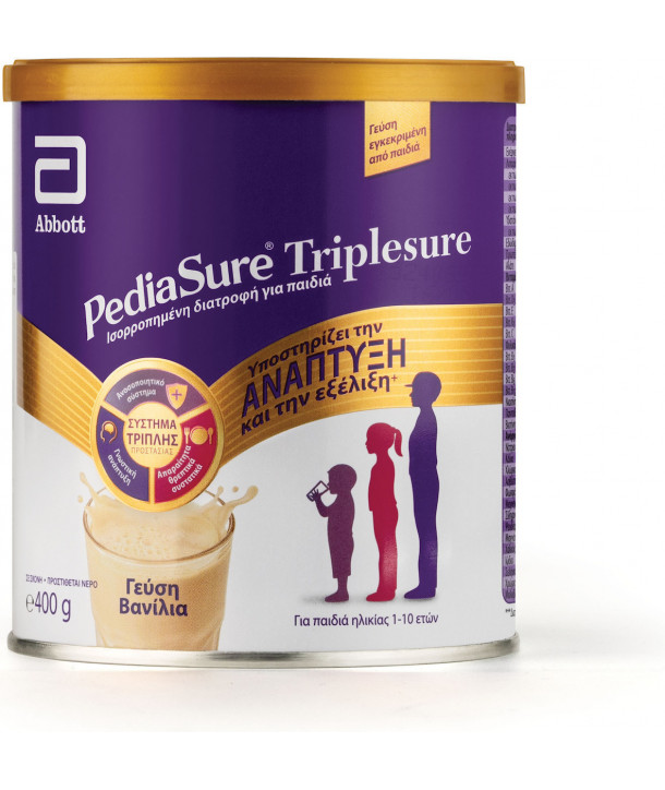 ABBOTT PEDIASURE TRIPLESURE POWDER VANILLA 400G