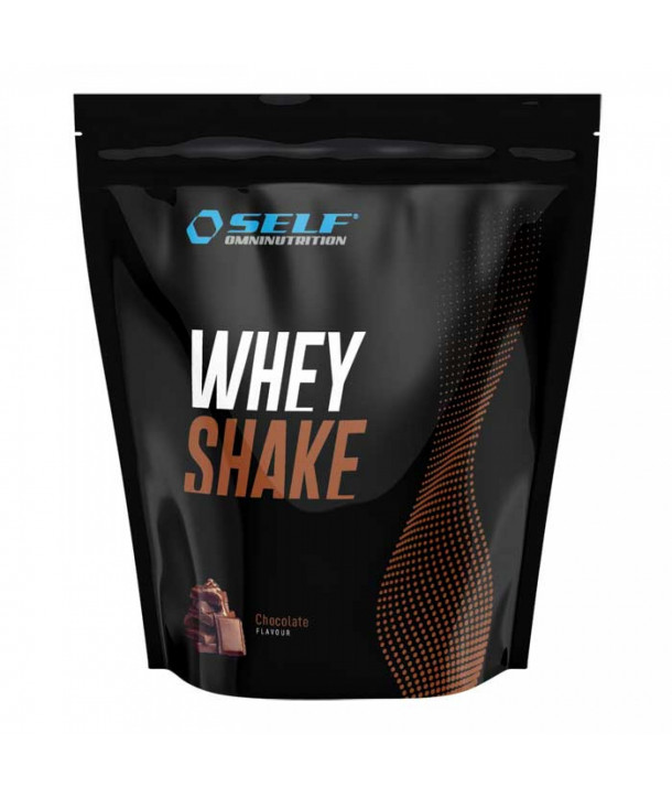 SELF OMNINUTRITION WHEY SHAKE BAG 1KG SMOOTH CHOCOLATE