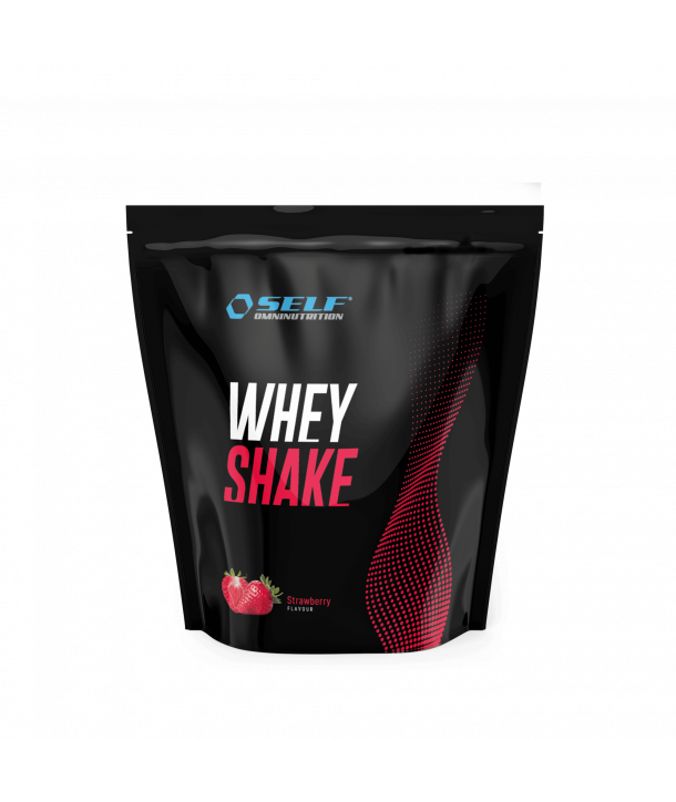 SELF OMNINUTRITION WHEY SHAKE BAG 1KG STRAWBERRY