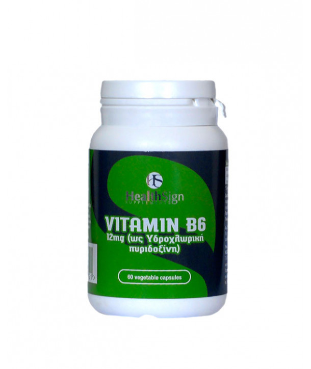 HEALTH SIGN VITAMIN B6 25mg 60 CAPS
