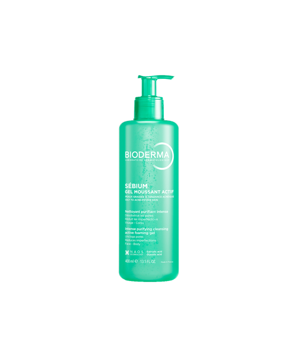 BIODERMA GEL MOUSSANT ACTIF 400ml