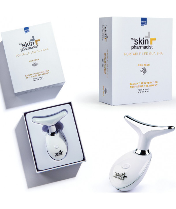 THE SKIN PHARMACIST PORTABLE LED GUA SHA FOR FACE & NECK