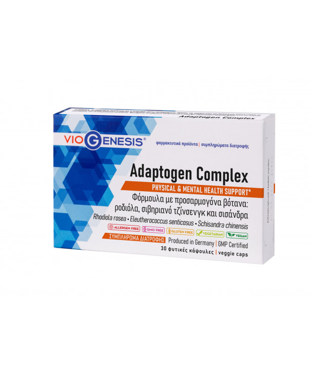 VIOGENESIS ADAPTOGEN COMPLEX 30 CAPS
