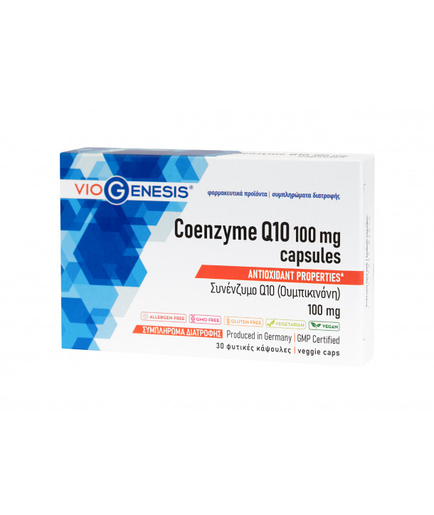 VIOGENESIS COENZYME Q10 100mg 30 CAPS