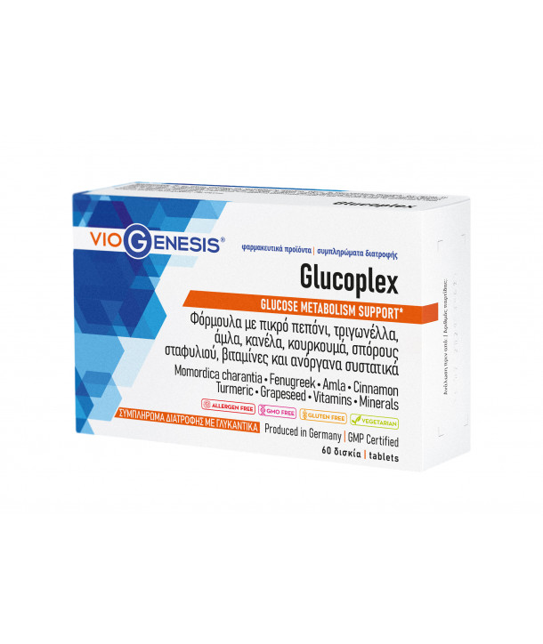 VIOGENESIS GLUCOPLEX 60 TABS