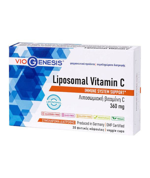 VIOGENESIS LIPOSOMAL VITAMIN C 360mg 30 CAPS