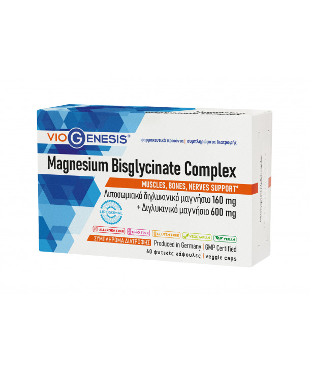 VIOGENESIS MAGNESIUM BISGLYCINATE COMPLEX 60 CAPS
