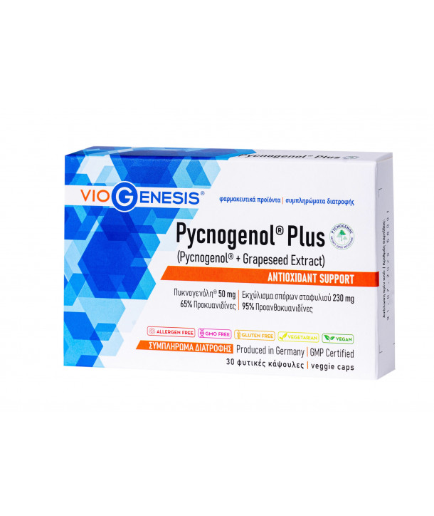 VIOGENESIS PYCNOGENOL PLUS 30 CAPS