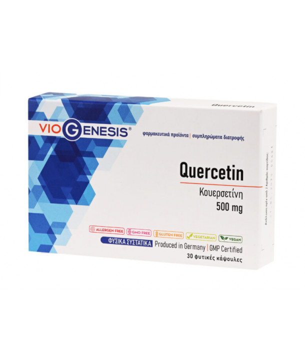 VIOGENESIS QUERCETIN 500mg 30 CAPS