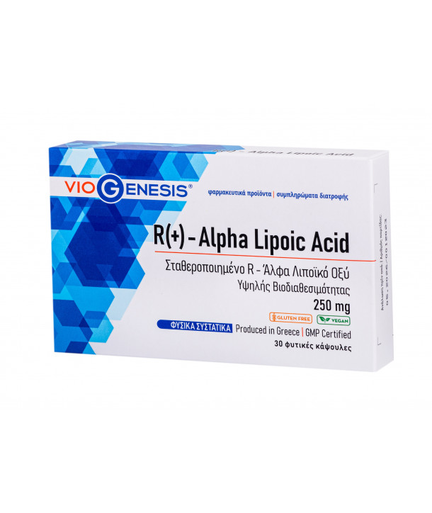 VIOGENESIS R(+) – Alpha Lipoic Acid 250mg 30 CAPS