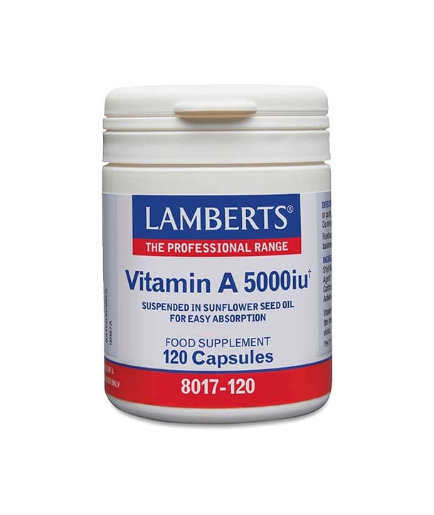 LAMBERTS VIT.A 5000IU 120CAPS