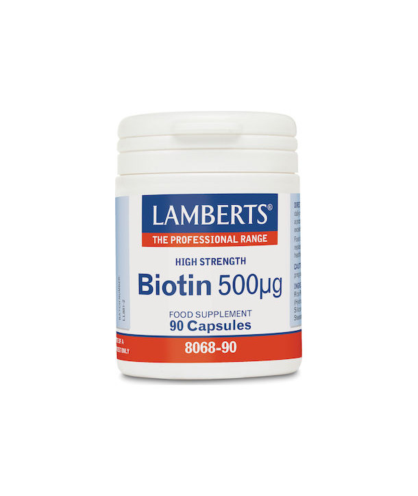 LAMBERTS BIOTIN 500mcg 90 CAPS