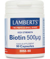 LAMBERTS BIOTIN 500mcg 90 CAPS