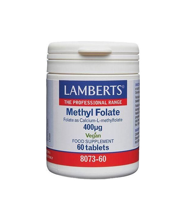 LAMBERTS METHYL FOLATE 400mcg 60 TABS