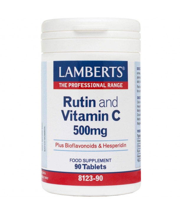 LAMBERTS RUTIN & C-500 & BIOFLAVONOIDS 90 TABS