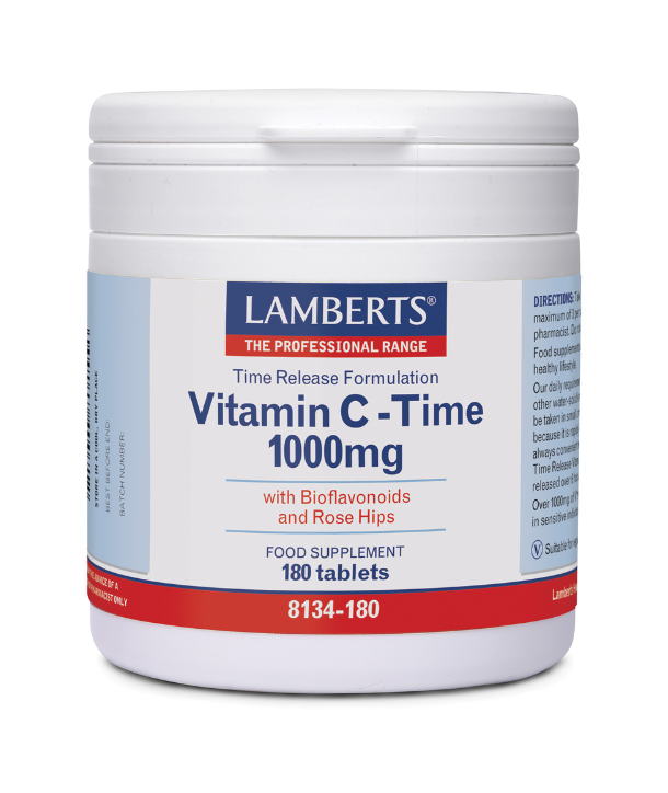 LAMBERTS VITAMIN C 1000mg T/R 180 TABS