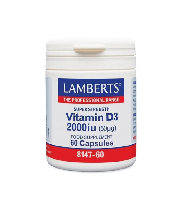 LAMBERTS VIT.D3 2000MG 60CAPS
