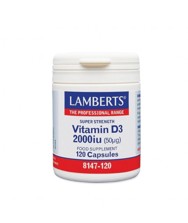 LAMBERTS VITAMIN D3 2000IU 120 CAPS